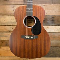 Martin 000-10E Acoustic-Electric Guitar, Natural Satin Sapele