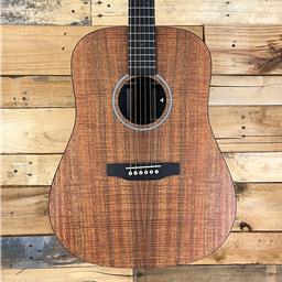 Martin D-X1E X Series Dreadnought Acoustic-Electric Guitar Figured Koa