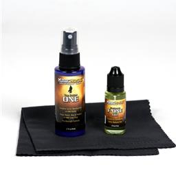 Music Nomad Premium Guitar Care Kit (3 Pak) - Guitar ONE(2 oz.), F-ONE(1/2 oz.), Cloth