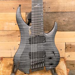 LEGATOR Ghost 8 String Multi-Scale Super Shred Black FM