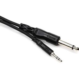 Hosa 5' Audio Cable 3.5mm TRS to  1/4 Mono