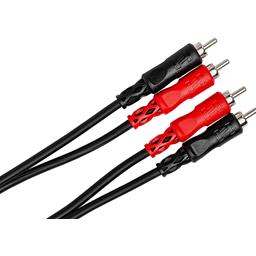 Hosa 3' Stereo Audio Cable RCA