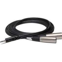 Hosa 6' Audio Cable 3.5mm TRS Male to Dual XLR Male