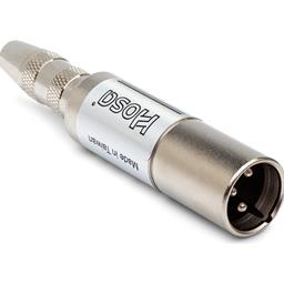 Hosa Mic Impedance Transformer 1/4" F - XLR M