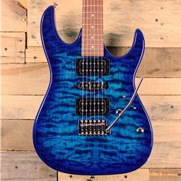 Ibanez GRX70QATBB Transparent Blue Burst