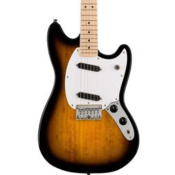 Squier Sonic Mustang, Maple Fingerboard, White Pickguard, 2-Color Sunburst