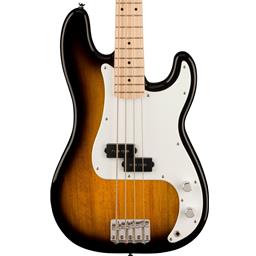Squier Sonic Precision Bass, Maple Fingerboard, White Pickguard, 2-Color Sunburst