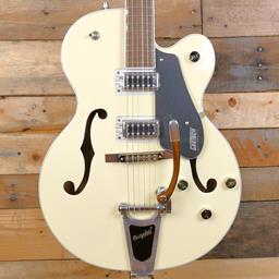 GRETSCH G5420T Electromatic Classic Hollow Body Single-Cut with Bigsby, Laurel Fingerboard, Two-Tone Vintage White/London Grey
