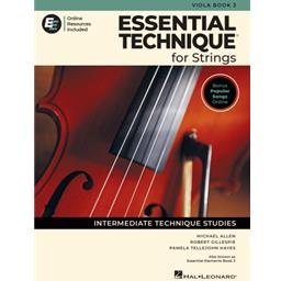 Viola  Essential Technique For Strings Book 3