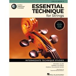 Cello Essential Technique for Strings Book 3