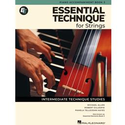 Piano Accompaniment Essential Technique For Strings Book 3