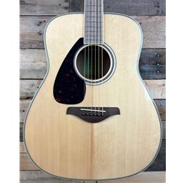 Yamaha FG820L Left Handed Dreadnought Guitar Natural