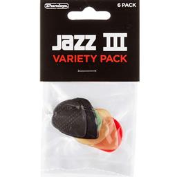 Dunlop Jazz III Variety Pack 6