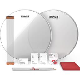 D'Addario EVANS 14” UV1 Snare Tune Up Kit