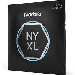 D'Addario 11-52 Medium Top/Heavy Bottom, NYXL Electric Guitar Strings