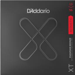 D'Addario 13-56 Medium, XT Phosphor Bronze Coated Acoustic Guitar Strings