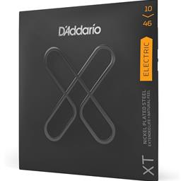 D'Addario 10-46 Regular Light, XT Nickel Coated Electric Guitar Strings