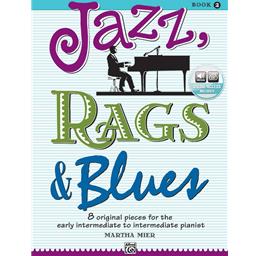 Piano Jazz, Rags & Blues Book 2 Online Access Included