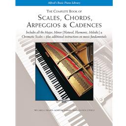 Piano Complete Book Of Scales, Chords, Arpeggios & Cadences
