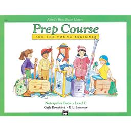 Piano Prep Course For The Young Beginner Notespeller Book Level C