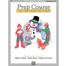 Piano Prep Course For The Young Beginner Christmas Joy Level F