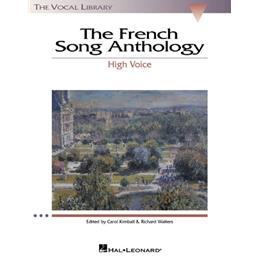 Vocals The French Song Anthology High Voice