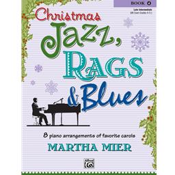 Piano Christmas Jazz, Rags & Blues Book 4