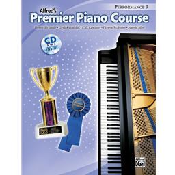 Alfred's Premier Piano Course Performance 3 CD Included