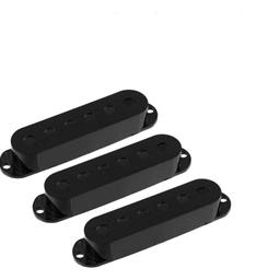 All Parts Pickup Covers Strat Black