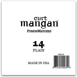 Curt Mangan Plain Single .014