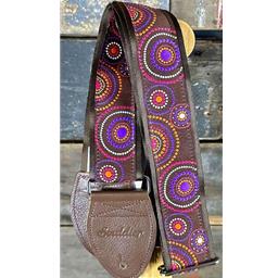 Souldier Straps Custom Crop Circles Brown