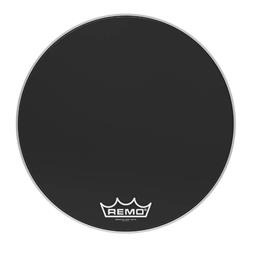 Remo 24" Ebony Ambassador Bass Head
