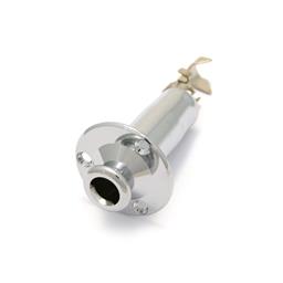 All Parts Chrome Acoustic End Pin Jack