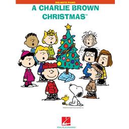 Piano Charlie Brown Christmas Big Note Piano