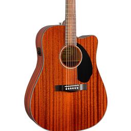Fender CD-60SCE Dreadnought All-Mahogany Acoustic-Electric Guitar