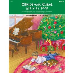 Piano Christmas Carol Activity Book Book 2