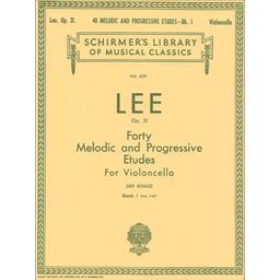 Cello 40 Melodic Progressive Etudes