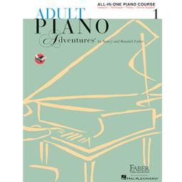 Adult Piano Adventures All-in-One Piano Course Book 1
