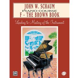 Piano John W. Schaum Course F The Brown Book