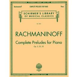 Piano Rachmaninoff Complete Preludes, Op. 3, 23, 32 [A2]