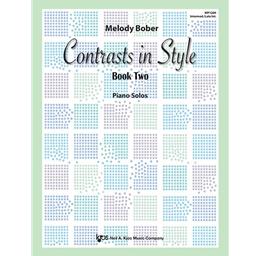 Piano Bober Contrasts In Style Book 2 Solo Piano [MD2, MD3]