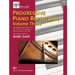 Piano Progressive Piano Repertoire Volume 3