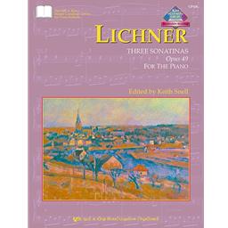 Piano Lichner Three Sonatinas Opus 49