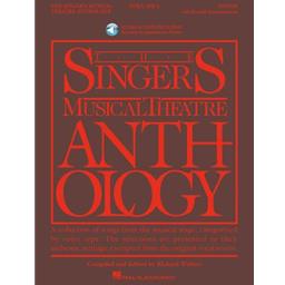 Vocals Singers Musical Theatre Anthology Volume 1 with Recorded Accompaniments Tenor