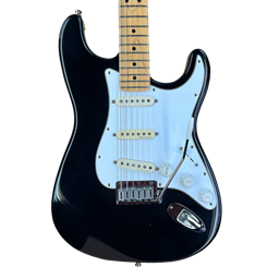 1991 Fender American Standard Stratocaster with Maple Fretboard - Black, 7.5 lbs, w/ Case