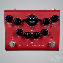 Used Blackstar Dept. 10 Dual Drive Pedal - Red