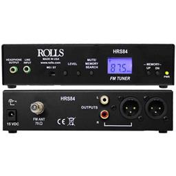 Rolls HRS84 FM Digital Tuner with XLR Outputs