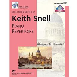 Piano Snell Piano Repertoire Baroque & Classical Preparatory Level Solo Piano