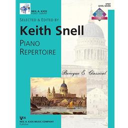Piano Snell Piano Repertoire Baroque & Clasical Level 7 Solo Piano