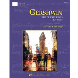 Piano Gershwin Three Preludes Solo Piano